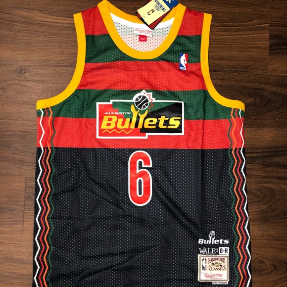 mitchell and ness washington bullets